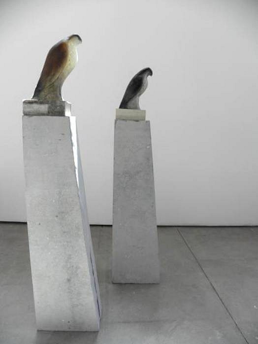 Jane Rosen
Monk Birds Installation, 2010
ROSEN195
hand blown pigmented glass and limestone
