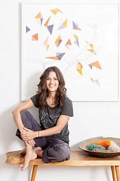 Press: Domino: At Home With Minted Artist Jen Wink Hays, June  9, 2016 - Anna Kocharian, Domino