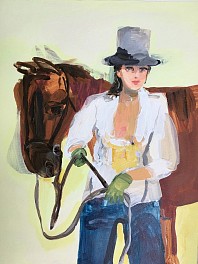 Press: Suzy Spence: A Night Among the Horses , January 24, 2018 - William Corwin, Delicious Line