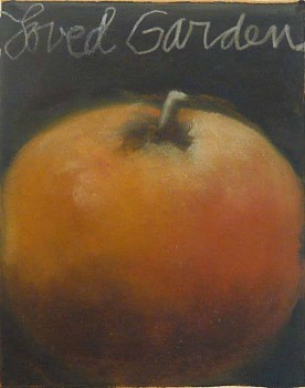 Carol Anthony -&nbsp;Night Tomato, 2000 monoprint 22 x 15  in. paper / 7 x 5 1/2  in. image ANTH405