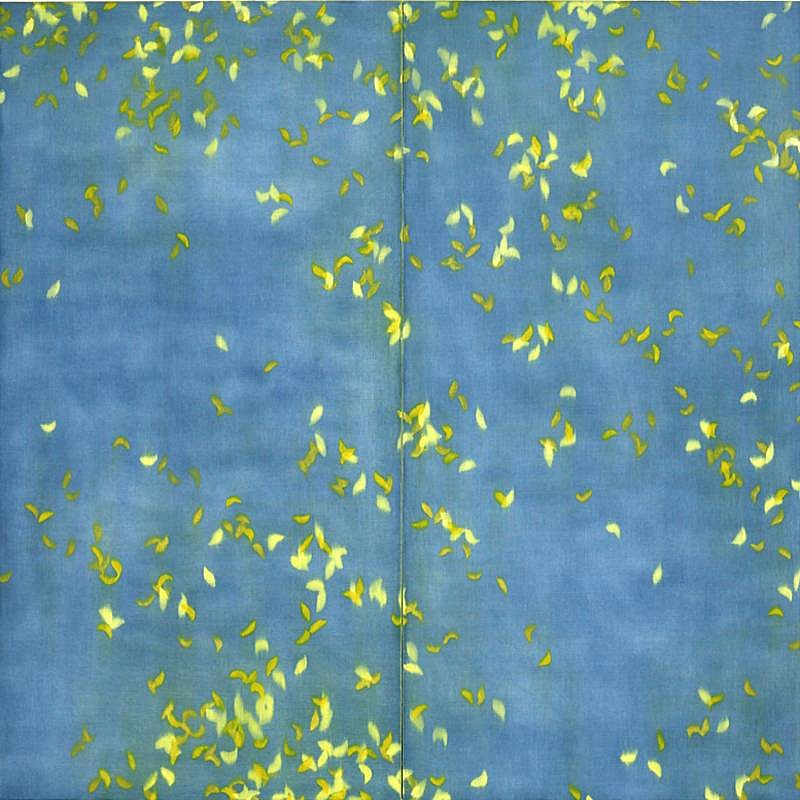 Isabel Bigelow
falling (blue), 2008
BIG965
oil on panel, 60 x 60 inches diptych