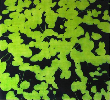 Isabel Bigelow (LA) -&nbsp;pond, 2012 oil on panel 48 x 56 inches BIG1323