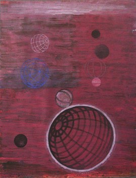 Larry Brown -&nbsp;D-662, 2006 acrylic and oil on paper 50 x 39  inches BRN194