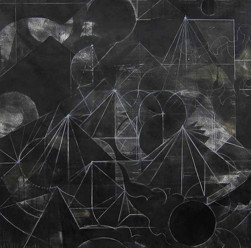 Celia Gerard
Acqua Alta, 2011
GER042
mixed media on paper, 46 x 46 inches framed
