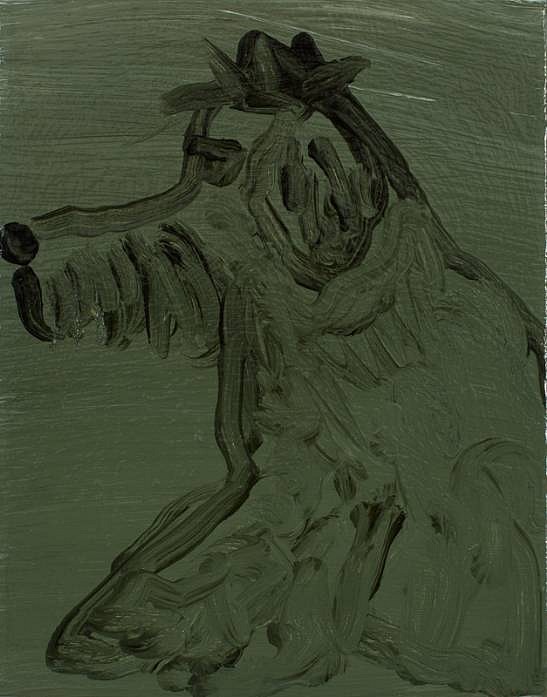 Kathryn Lynch
Scribble Dog, 2012
lyn460
oil on canvas, 10 x 8 inches