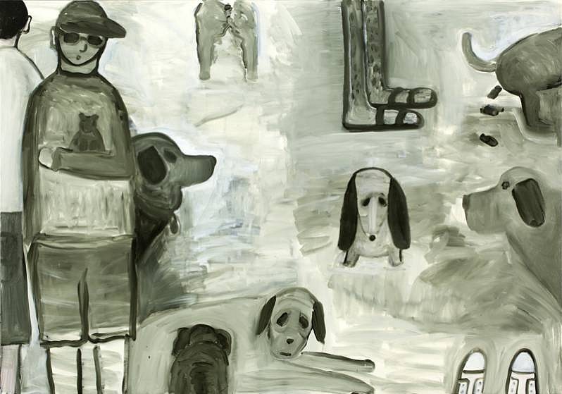 Kathryn Lynch
Dogs, 2011
lyn491
oil on canvas, 96 x 120 inches