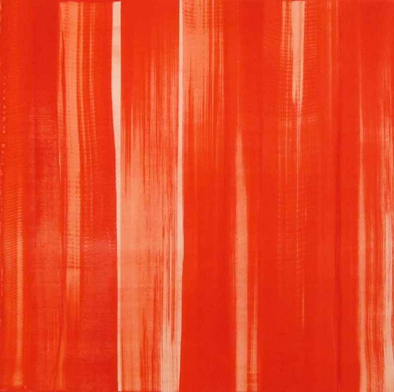 Karen J. Revis
Tomato Red 2, 2011
REV236
silkscreen monoprint, 26 x 26 inches paper / 20 x 20 inches image