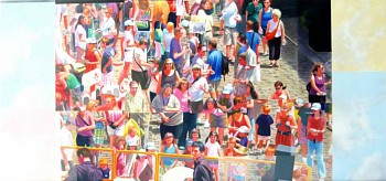 Robert Schmid -&nbsp;There are Certain Rules, 2010 acrylic on paper 23 1/4 x 47 inches SCHM171