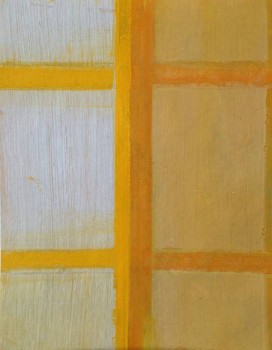 Tad Wiley -&nbsp;Fifty Vellums #34, 2012 alkyd on vellum 14 x 11 inches Wile019