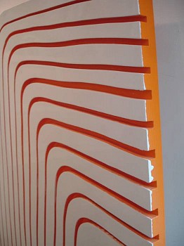 Work: Installation, 2008 enamel on panel ZIM089 ZIM104