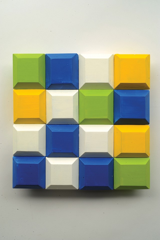 Andrew Zimmerman
Dance Pad, 2012
ZIM295
oil on wood panels, 12 x 12 inches