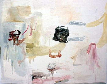 Deborah Dancy -&nbsp;A Series of Small Gestures, 2009 oil on canvas 38 x 48 inches MUIR061