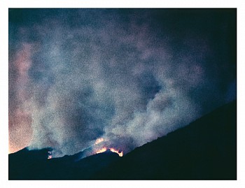 John Huggins (LA) -&nbsp;Brushfire #1, ed. of 17, 2007 K-3 pigment print 35 x 44 inch paper / 31 x 40 inch image, ed. of 17 | 54 x 71 inch paper / 50 x 67 inch image, ed. of 7 HUGG142