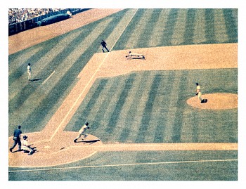 John Huggins (LA) -&nbsp;Baseball #1, ed. of 17, 2007 K-3 pigment print 35 x 44 inch paper / 31 x 40 inch image, ed. of 17 | 54 x 71 inch paper / 50 x 67 inch image, ed. of 7 HUGG140