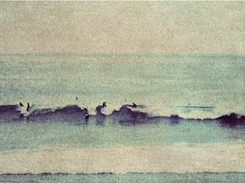 John Huggins (LA) -&nbsp;Malibu #13, ed. of 17, 2011 K-3 pigment print 35 x 44 inch paper / 31 x 40 inch image, ed. of 17 | 54 x 71 inch paper / 50 x 67 inch image, ed. of 7 HUGG236