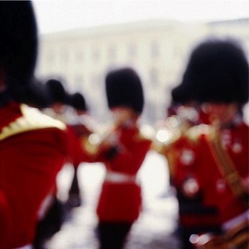 John Huggins (LA) -&nbsp;Royal Guard, London, England, ed. of 23, 2012 pigment print 36 x 36 inch paper / 32 x 32 inch image, ed. of 23 | 53 x 53 inch paper, ed. of 7 HUGG291