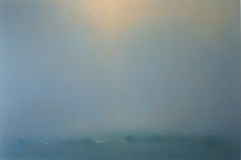 Work:&nbsp;The Louring Sky, 2013 oil on canvas 48 x 72 inches ABR354