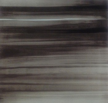 Karen J. Revis -&nbsp;Gray No. 5, 2010 silkscreen monooprint 26 x 26 inch paper, 20 x 20 inch image REV220