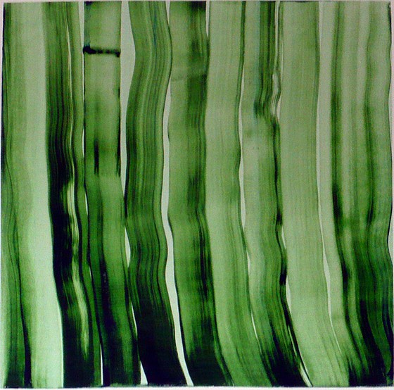 Karen J. Revis
Green 6, 2012
REV281
silkscreen monoprint, 26 x 26 inch paper, 20 x 20 inch image