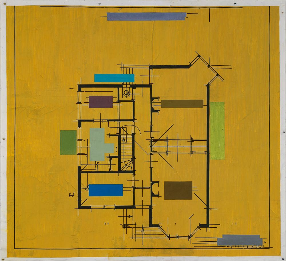 Eugene Brodsky
Side by Side, 2014
BROD274
ink on silk mounted on paper, 61.25 x 68 inches