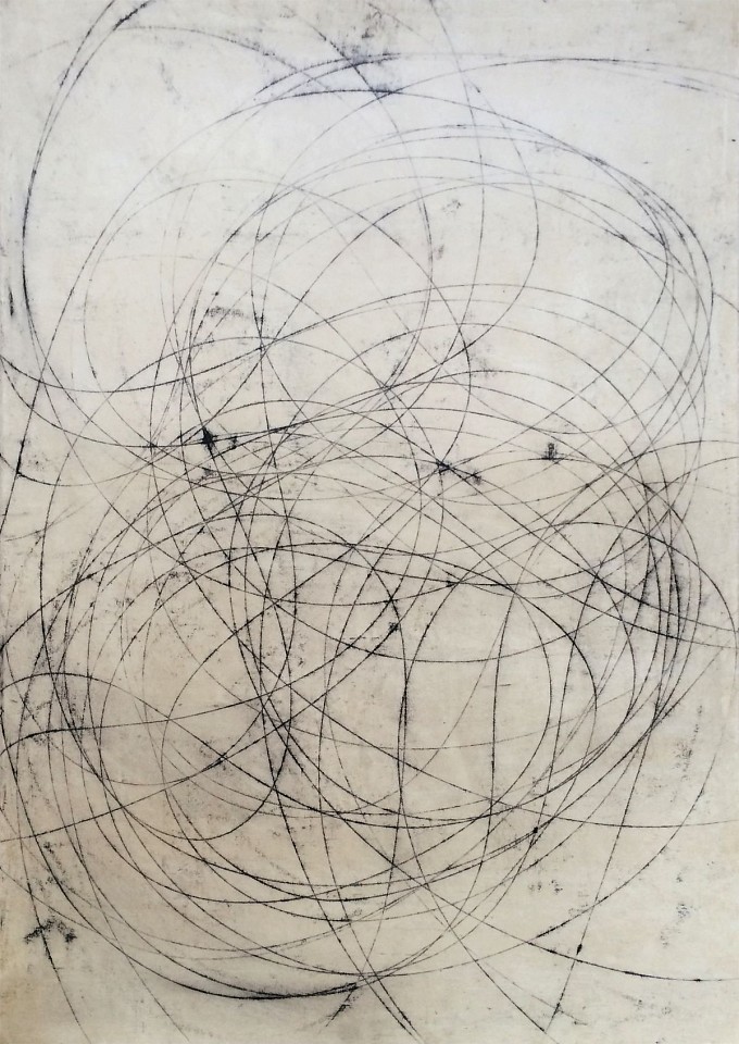 Doug Glovaski (LA)
Motion #81, 2015
GIOV517
transfer with oil and wax on paper, 44 x 30 1/2 inches