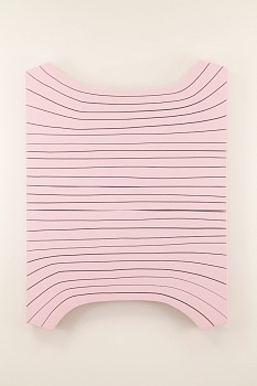 Work:&nbsp;Mary Kay, 2015 wood panel with urethane paint 40 1/2 x 30 1/2 inches ZIM347