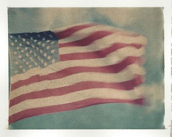 John Huggins (LA) -&nbsp;Chippewa Falls, 1996 polaroid transfer 3 1/2 x 4 1/2 inch image / 13 x 14 inch mat HUGG334