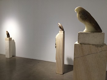 Work: Cash-Morandi Installation, 2015 Cash Bird, Cave Bird, Soft White Bird ROSEN280
