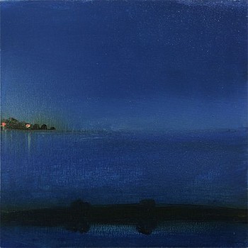 Work:&nbsp;Untitled, 2015 oil on panel 10 x 10 inches lyn623