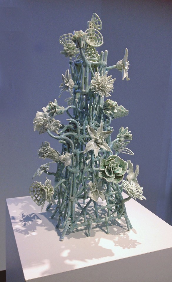 Susan Graham
Flower Tower 3, 2015
GRA007
glazed porcelain, 17 x 9 x 9 inches