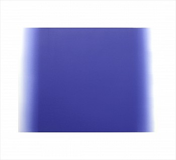 Betty Merken (LA) -&nbsp;Illumination, Ultramarine 06-16-16, 2016 monotype on rives bfk paper 27.5 x 30.25 inch paper / 18 x 24 inch image MER892