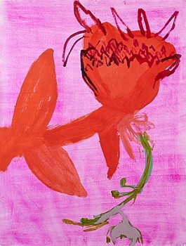 Work:&nbsp;Patricia Iglesias Florecen 19, 2015 mixed media on paper 50 x 39 inches IGLE003