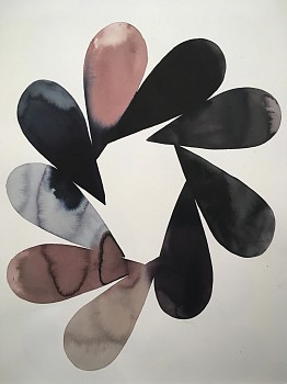 Lourdes Sanchez (Watercolor) - Pludes 1, 2016 ink on paper 29.75 x 22 inches SANCH623