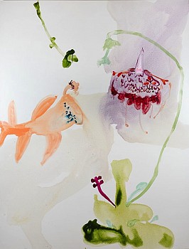 Work:&nbsp;Patricia Iglesias FLOR 25, 2014 oil on canvas 96 x 72 inches IGLE047