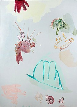 Work:&nbsp;Patricia Iglesias FLOR 20, 2014 oil on canvas 84 x 60 inches IGLE044