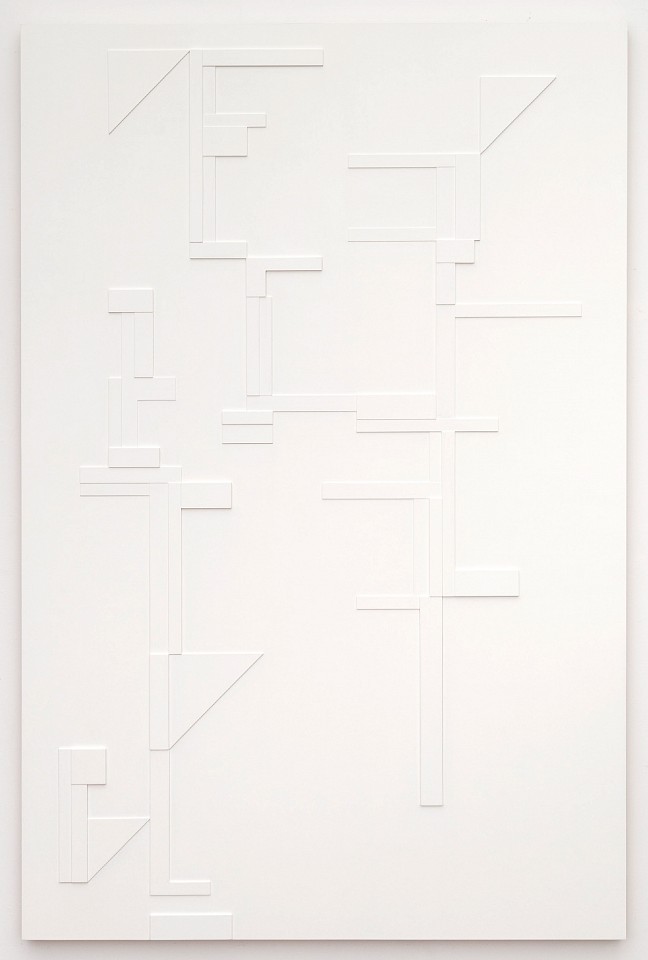 Agnes Barley
Untitled Relief 3, 2016
BARL312
acrylic and cut wood on panel, 72 x 48 inches