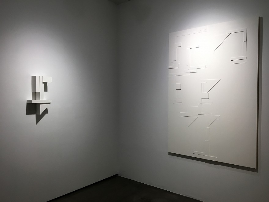 Agnes Barley, Shadow Structures - Installation View