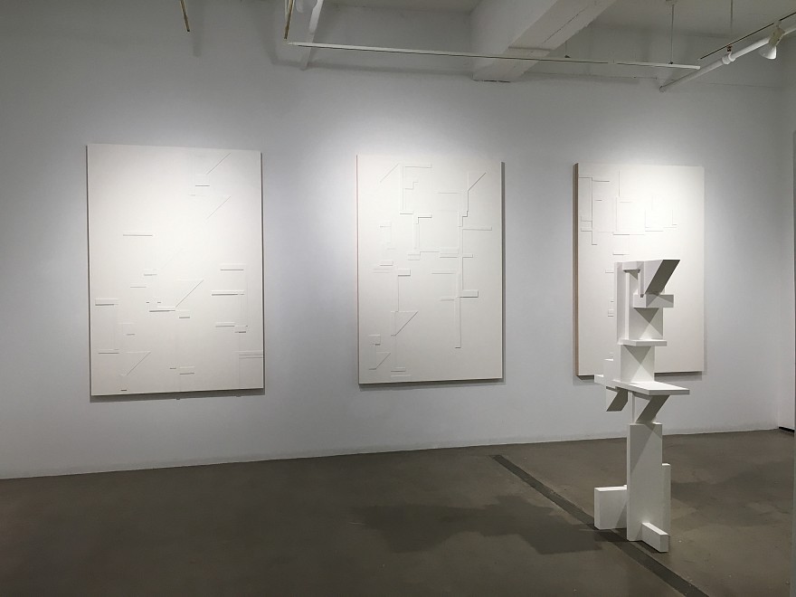 Agnes Barley, Shadow Structures - Installation View