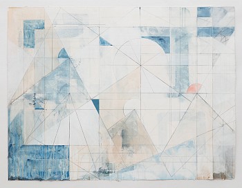 Work: Celia Gerard (LA) Ascent, 2016 mixed media on paper 30 x 40 inches GER083