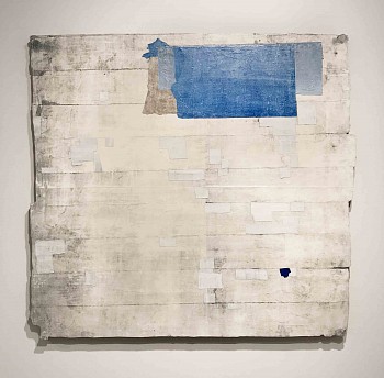 Work:&nbsp;Eugene Brodsky SB Patches, 2016 ink on silk mounted on panel 49.5 x 46.25 inches BROD351