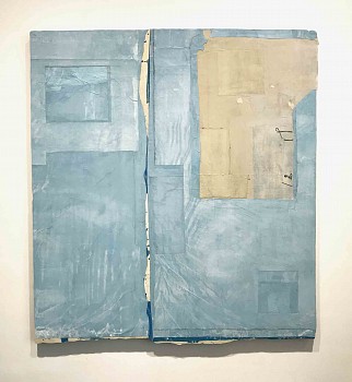 Work:&nbsp;Eugene Brodsky (LA) SB22, 2017 ink on silk mounted on panel 35.5 x 32.5 inches BROD349