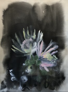 Work: Untitled, 2017 watercolor on paper 22.5 x 30 inches SANCH704