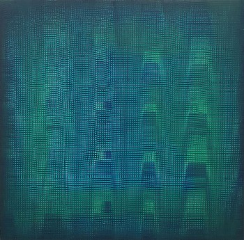 Karin Schaefer (LA) -&nbsp;Poplar #1, 2018 oil on panel 20 x 20 inches SCHAE076