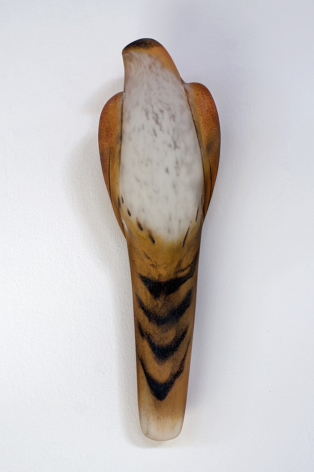 Jane Rosen
Watercolor Bird, 2018
ROSEN297
hand blown pigmented glass, 13 x 4 x 4 inches