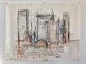 Jane Rosen, Morandi Drawing
2014, chalks, coffee, charcoal, casein and beeswax