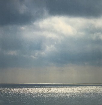 Work: Thomas Hager Light Play with Clouds and Water archival pigment print 42 1/2 x 42 in. HAG633