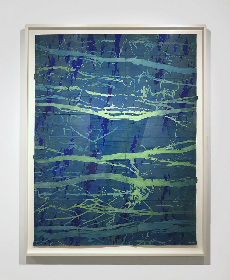 Maysey Craddock
remember the mountain, remember the sea, 2019
CRADD072
gouache and thread on found paper, 61 1/2 x 47 1/2 inches | 67 x 53 inches framed
Frame + $2,000.00