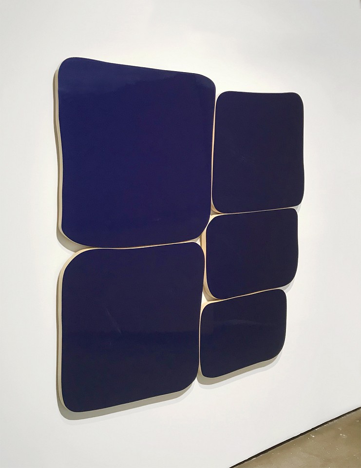 Andrew Zimmerman
True Blue, 2019
ZIM705
Automotive paint on wood, 56 x 52 x 2 inches
