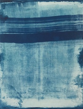 Karen J. Revis -&nbsp;Untitled, 2019 monoprint 30 x 22 inch paper / 19 3/4 x 15 1/2 inch image REV360