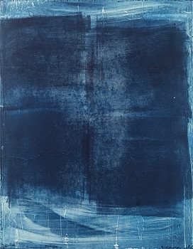 Karen J. Revis -&nbsp;Untitled, 2019 monoprint 30 x 22 inch paper / 19 3/4 x 15 1/2 inch image REV362